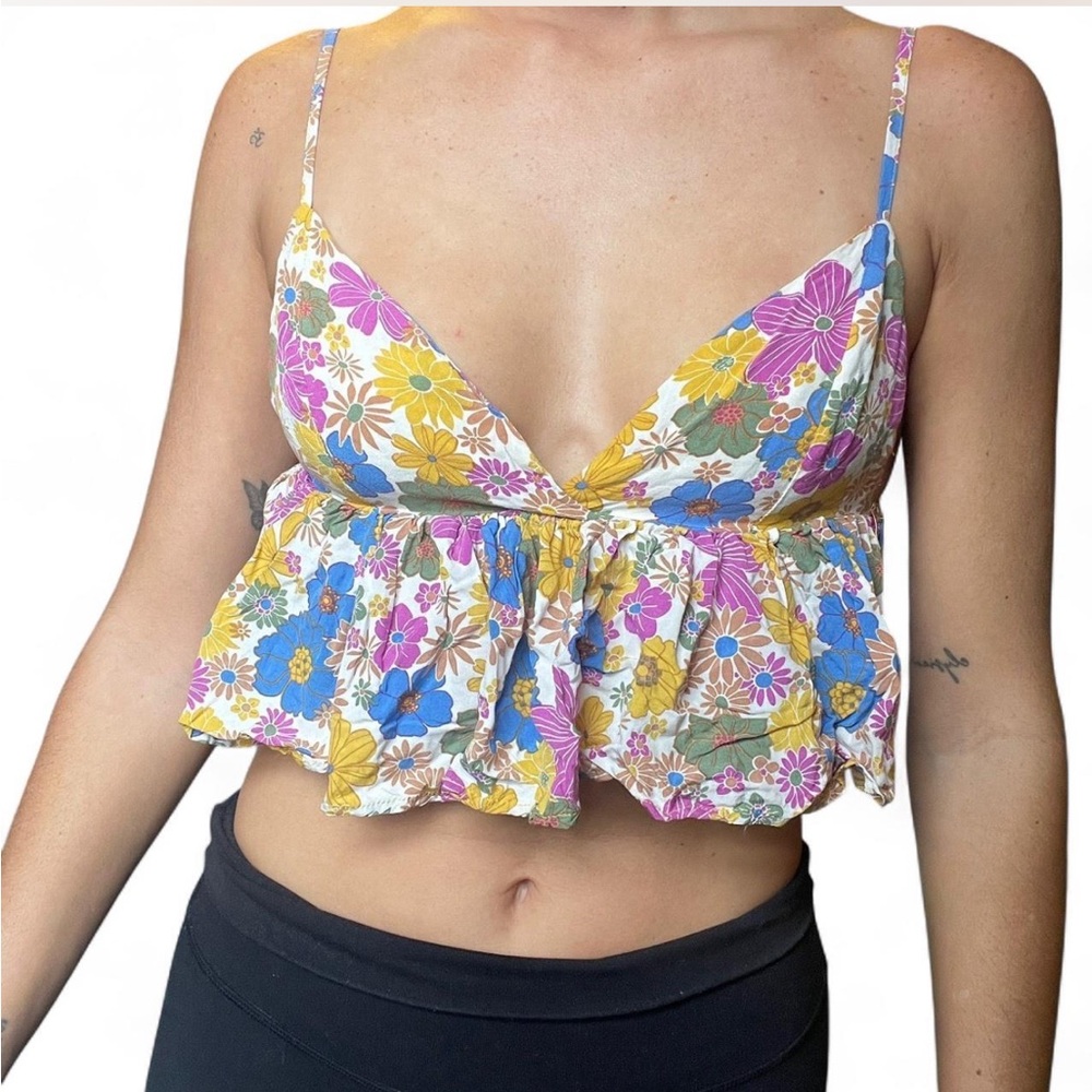 Floral Print Women's Top